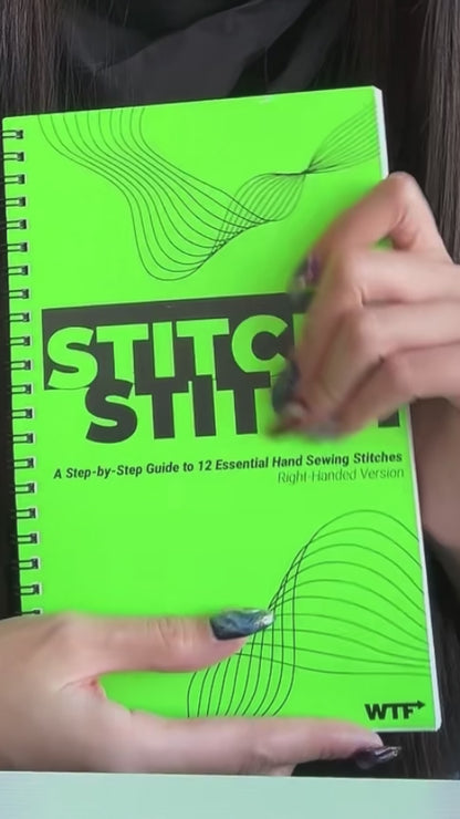 Stitch by Stitch: A Step-by-Step Guide to 12 Essential Hand Sewing Stitches